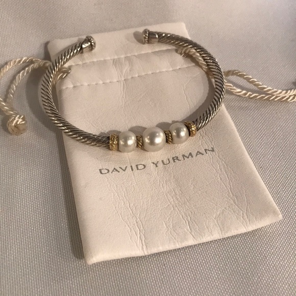 David Yurman Jewelry - David Yurman Pearl Cuff